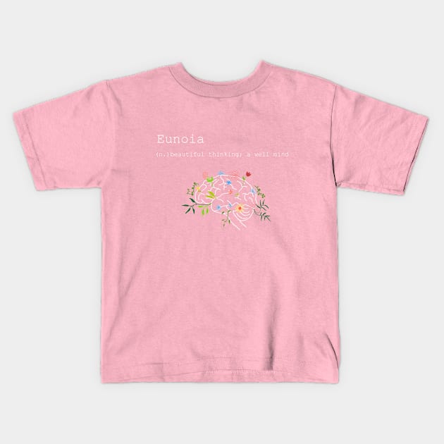 Beautiful mind Kids T-Shirt by Chaka